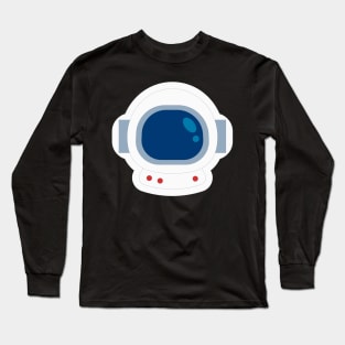 Astronaut Head Long Sleeve T-Shirt